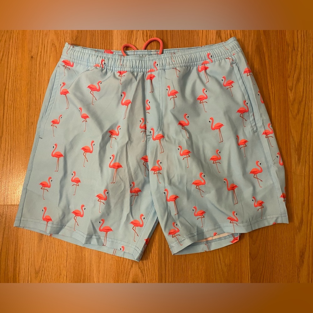 LRD Mens Swim Trunks with compression liner Quick Dry Swim Shorts Medium NWT